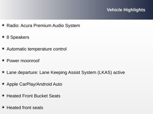 2025 Acura Integra Base
