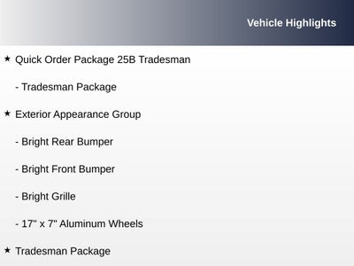 2015 RAM 1500 Tradesman