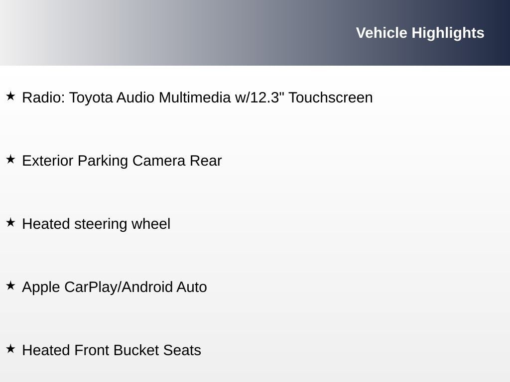 2025 Toyota Camry XLE