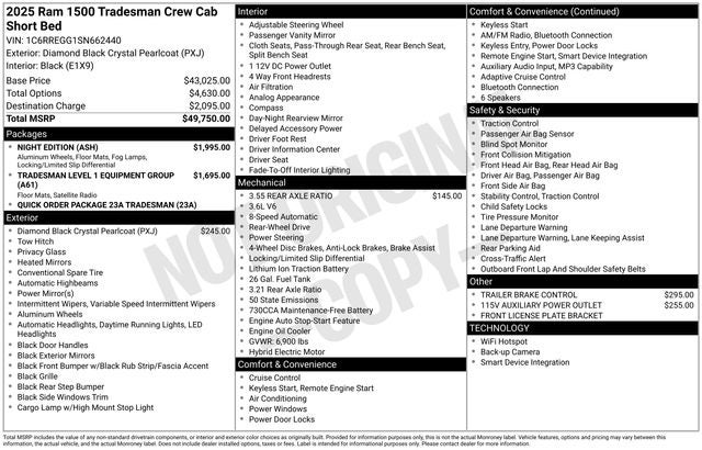 2025 RAM 1500 Tradesman