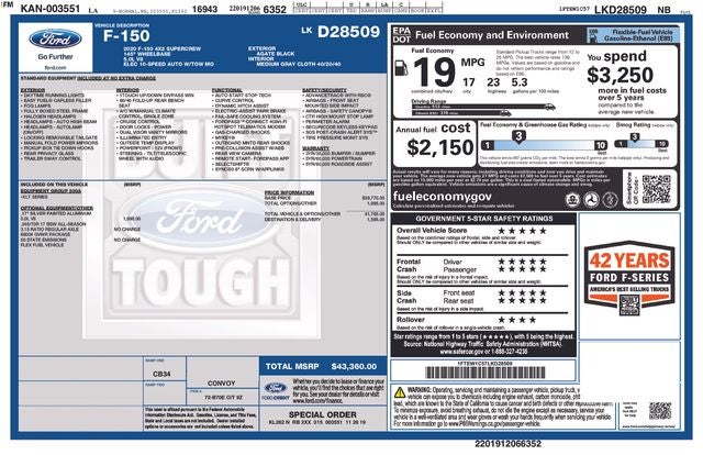 2020 Ford F-150 XLT