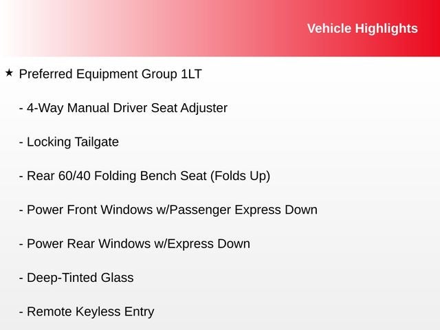 2020 Chevrolet Silverado 1500 LT Texas Edition