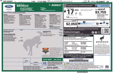 2022 Ford Bronco Wildtrak