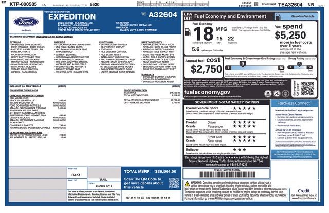 2026 Ford Expedition Platinum