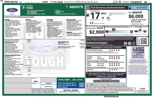 2026 Ford F-150 Tremor
