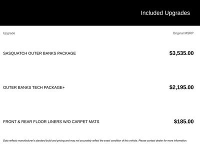 2025 Ford Bronco Sport Outer Banks