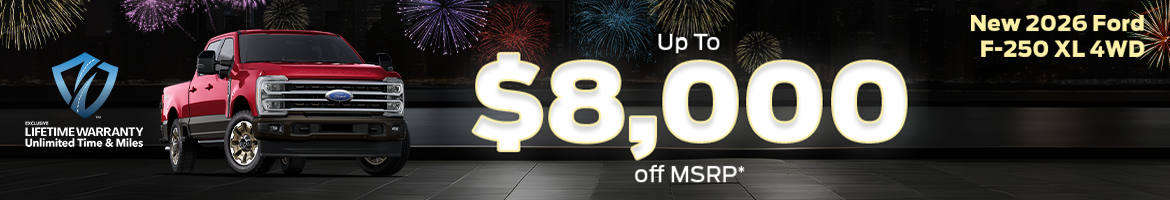 New 2026 Ford F-250 XL 4WD