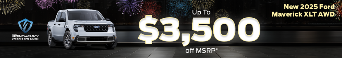 New 2025 Ford Maverick XLT AWD