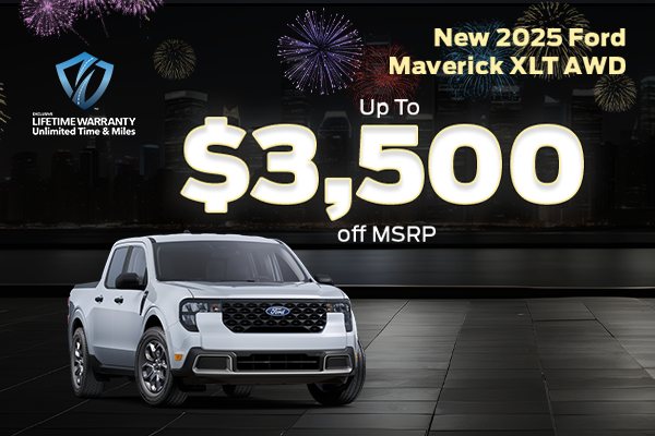 New 2025 Ford Maverick XLT AWD