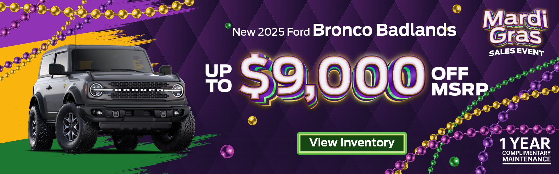 New 2025 Ford Bronco Badlands