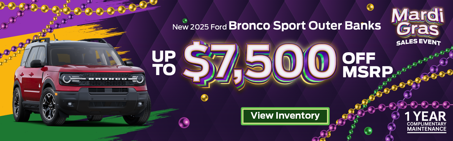 New 2025 Ford Bronco Sport Outer Banks