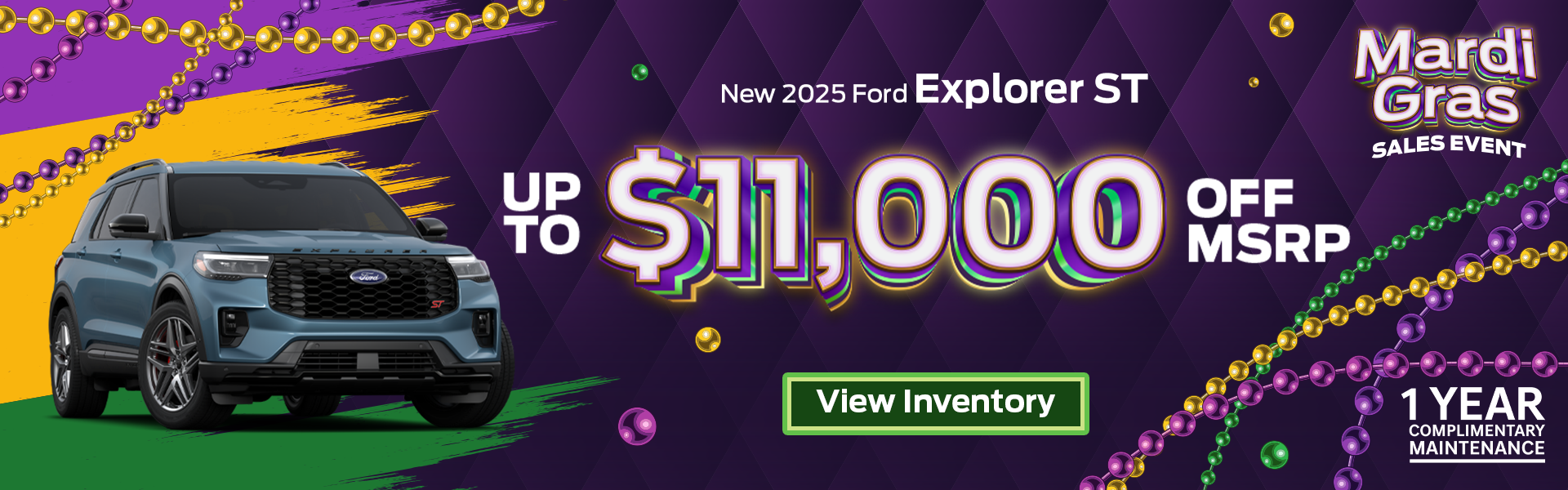 New 2025 Ford Explorer ST