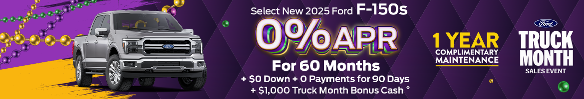 Select New 2025 F-150s