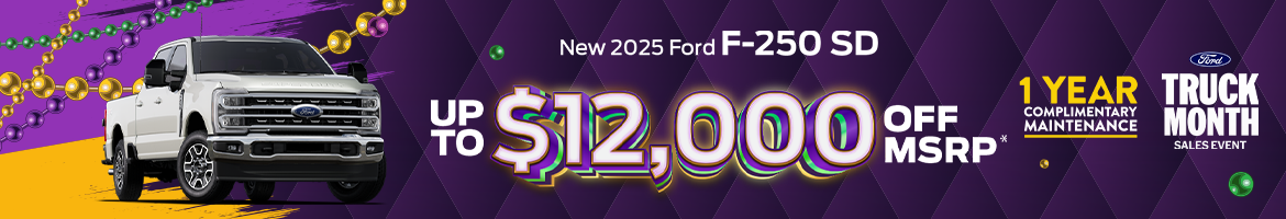 New 2025 Ford F-250 SD