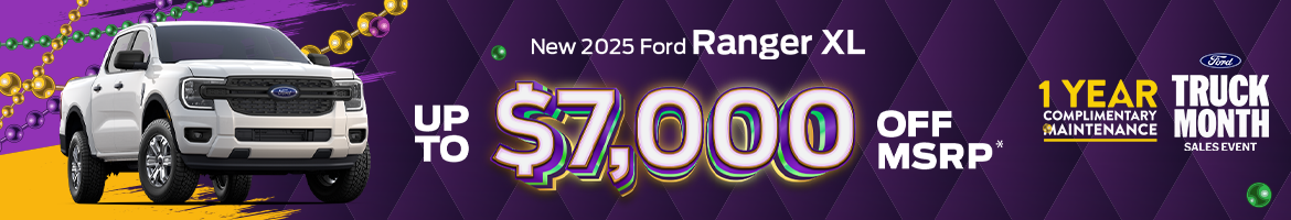 New 2025 Ford Ranger XL