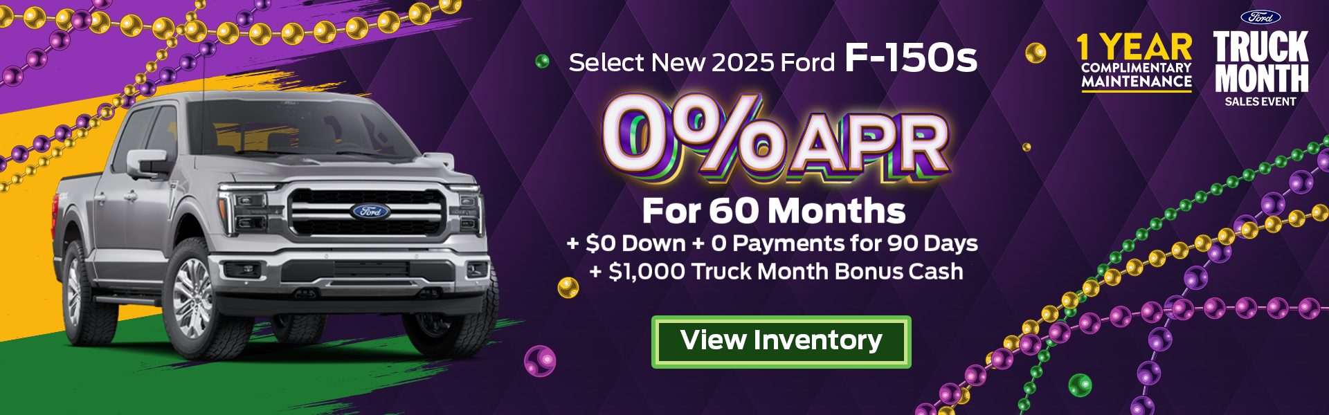 Select New 2025 F-150s