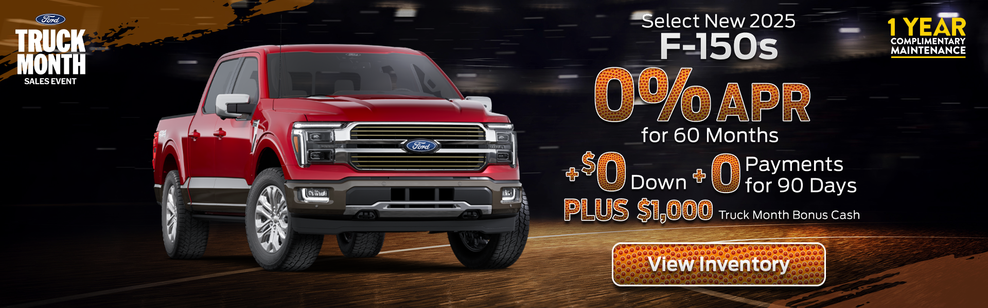 Select New 2025 F-150s