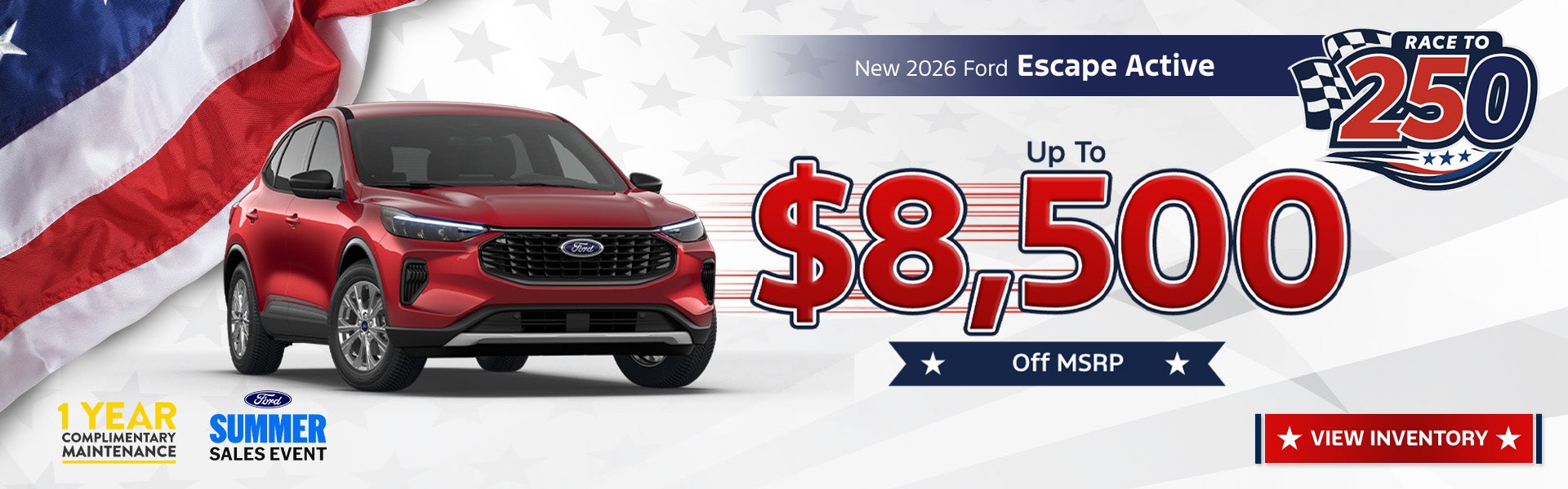 New 2026 Ford Escape Active