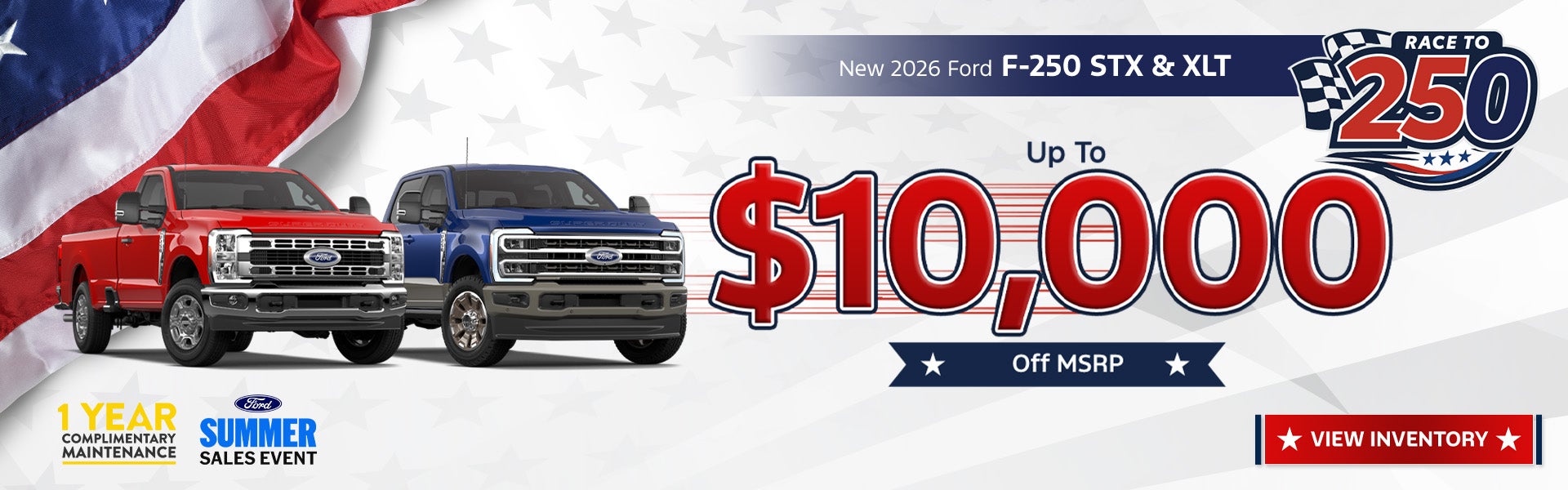 New 2026 Ford F-250 STX & XLT