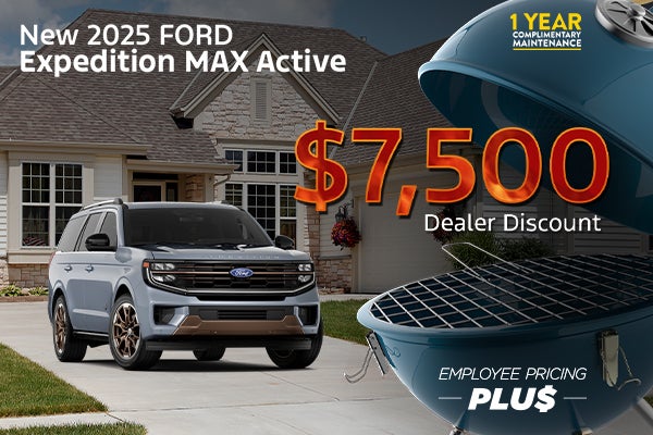 New 2025 Ford Expedition MAX Active