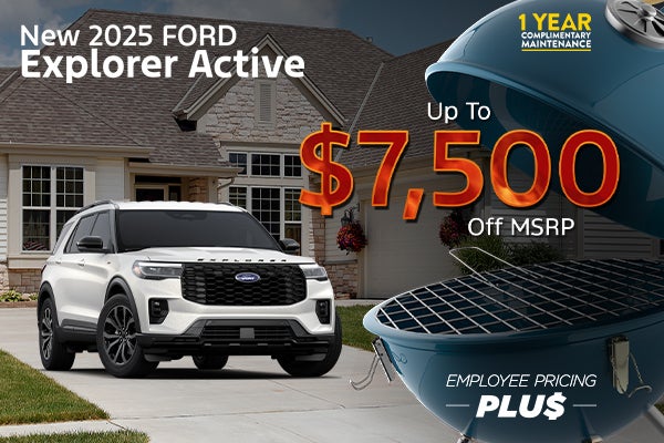 New 2026 Ford Explorer Active