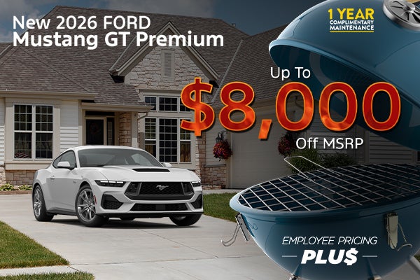 New 2026 Ford Mustang GT Premium