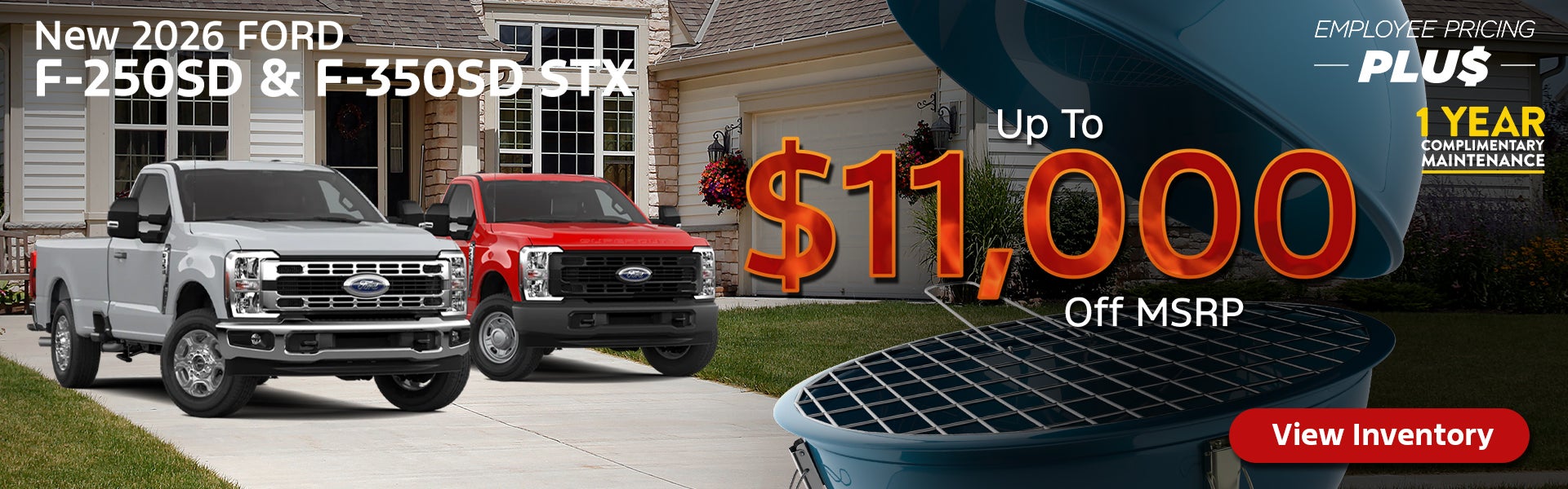 New 2026 Ford F-250SD & F-350SD STX