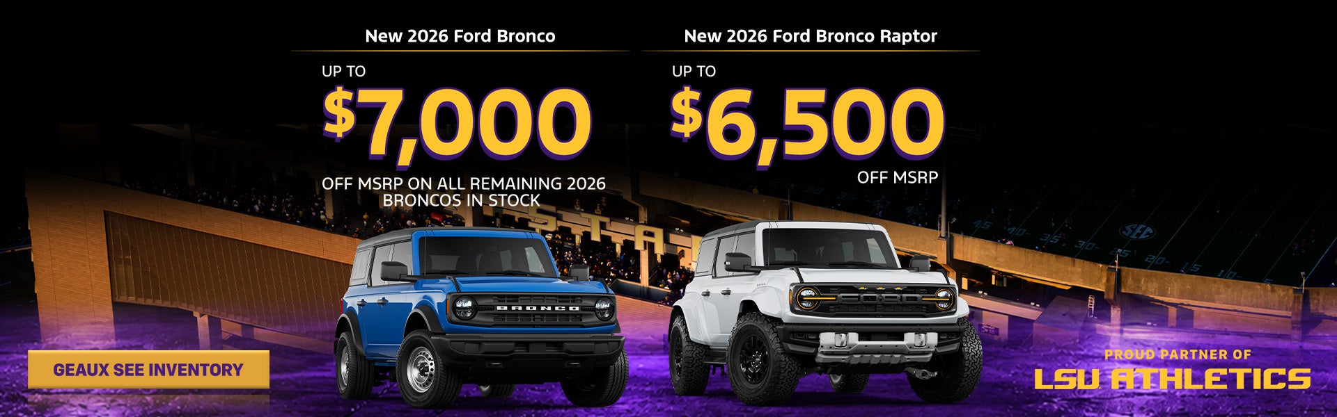 New 2026 Ford Bronco