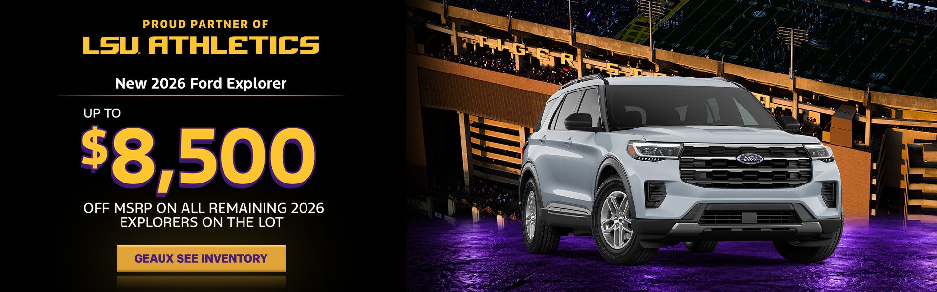 New 2026 Ford Explorer